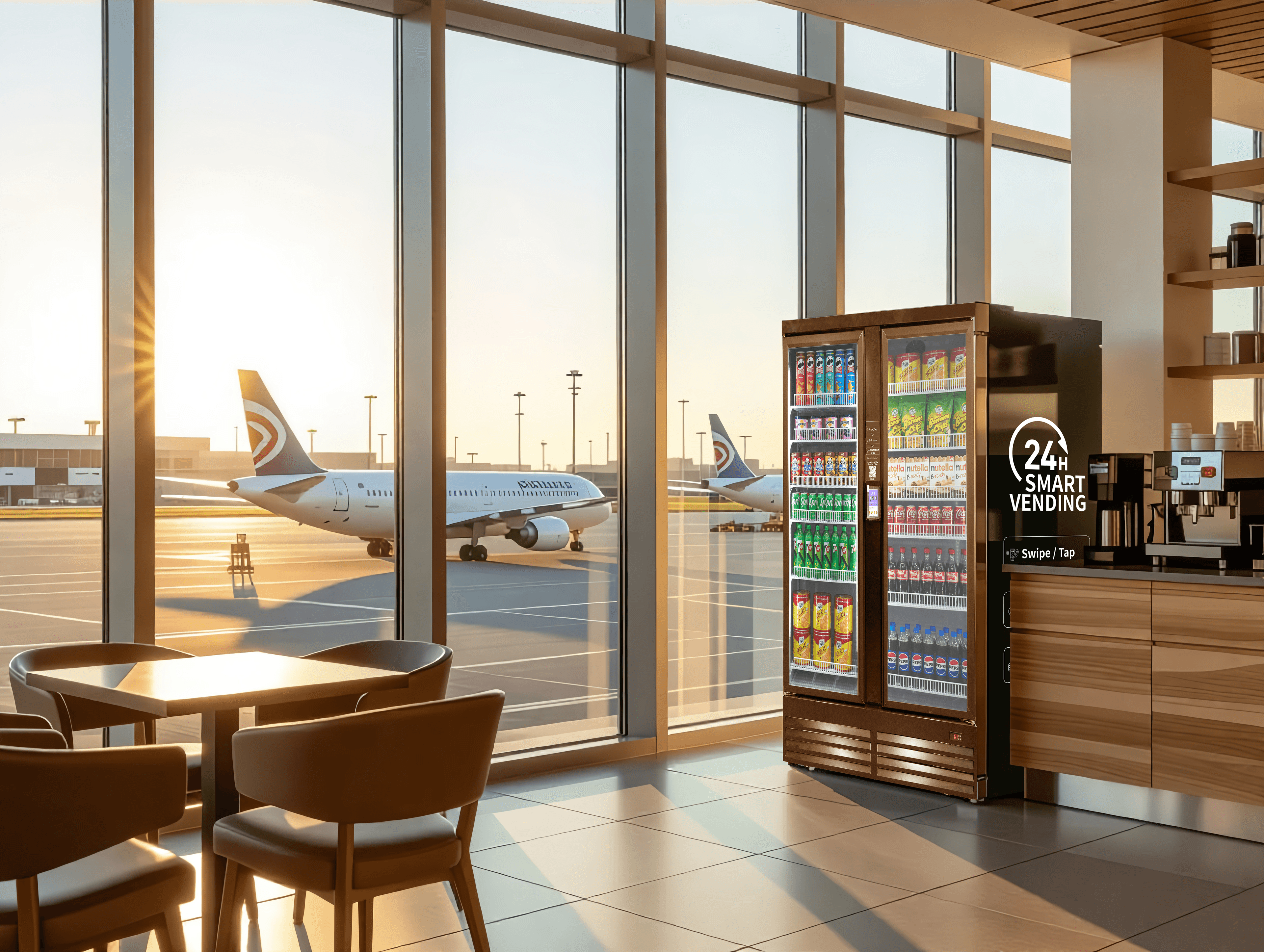 HAHA vending in Airport